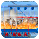 裂解后的可燃?xì)怏w回爐燃燒